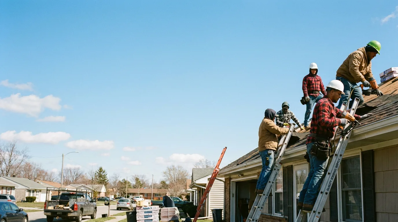 Roofing in Kirkwood, IL near me
